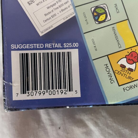 NIB Millenniumoploly Board Game by Late for the SKy Y2K fun for the whole family - Picture 12 of 14